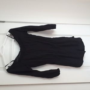 Garage black romper